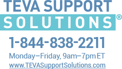 Teva Support Solutions® 1-844-838-2211